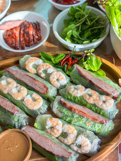 A picture of Vietnamese Spring Rolls (Shrimp & Grilled Pork).