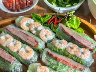 Vietnamese Spring Rolls (Shrimp & Grilled Pork)