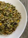 Nasi goreng olive vegetarian