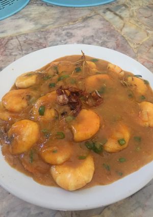 Foto resep Udang sos padang