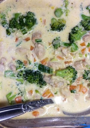 Foto resep Creme Soup Keto#ketopad_cp_anekasoup