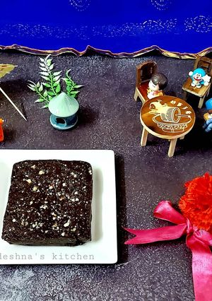 A picture of Choco Almond-Walnut Fudge.