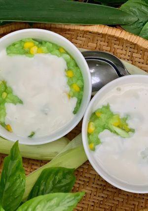 Hình của món Chè cốm bắp cốt dừa 🌾 🌽 🥥.