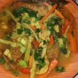 Ikan mas bumbu kuning acar