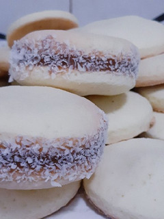 Una foto de Alfajores de Maicena con harina leudante