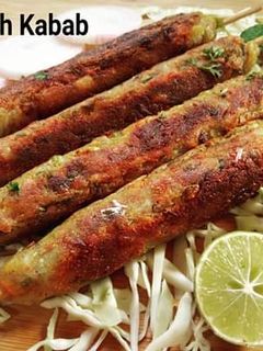 वेजिटेबल सीख कबाब (Vegetable seekh kabab recipe in Hindi) रेसिपी मुख्य फोटो