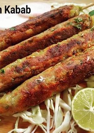 वेजिटेबल सीख कबाब (Vegetable seekh kabab recipe in Hindi) रेसिपी मुख्य फोटो