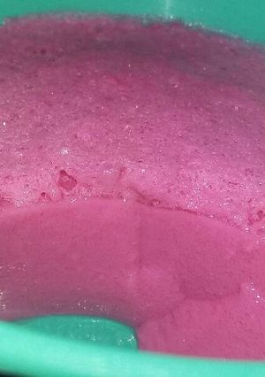 Una foto de Gelatina con leche