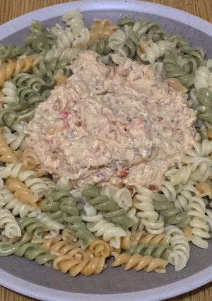 Una foto de Fideos con algo más que salsa tomate🍅