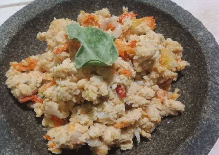 Langkah Mudah untuk mengolah Tempe kukus sambel penyet, Enak