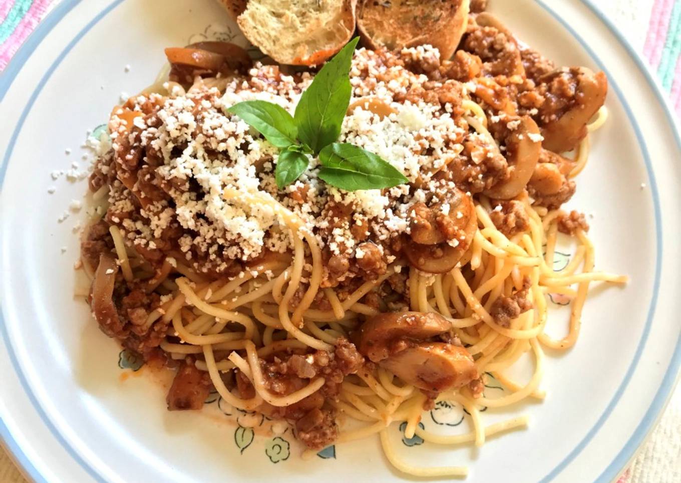 Espagueti a la boloñesa