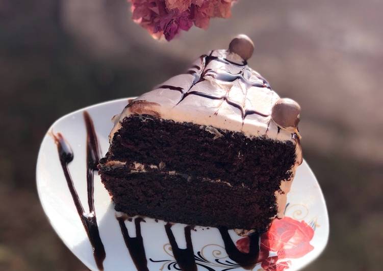 How to Make Homemade A Rich chocolate cake