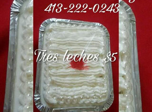 Una foto de Bizcocho Tres Leches