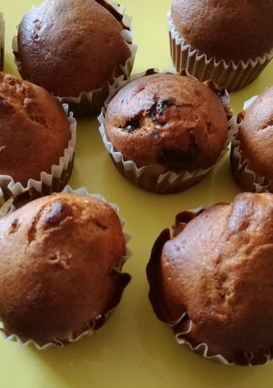 Foto di Muffin alla banana e cioccolato