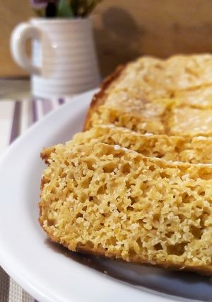 Una foto de Pan saludable de harina de garbanzos