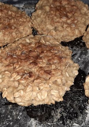 Una foto de Galletas de avena y manzana