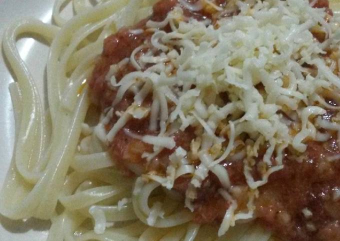 Wajib coba! Resep buat Spageti Dengan Saus Bolognese &#34;homemade&#34; yang spesial