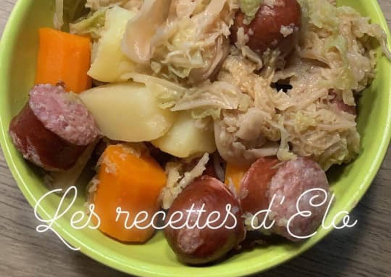 Potée au chou au Cookeo