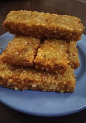 A picture of Sabudana vada fingers.