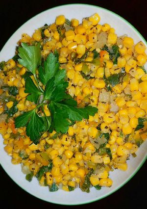 A picture of Mike's Southwestern Sweet Corn.
