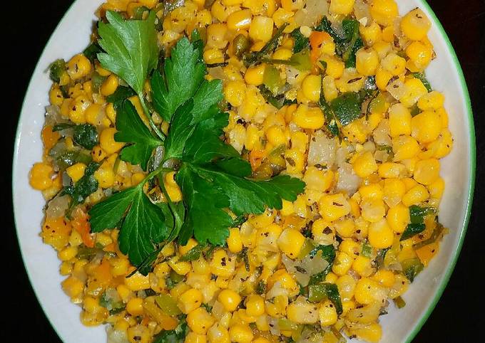 Recipe of Homemade Mike&#39;s Southwestern Sweet Corn