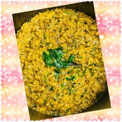 A picture of One pot keema methi.