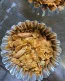 Mini cornflakes florentine