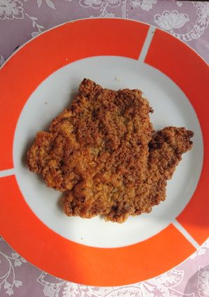 Una foto de Milanesa de carne picada