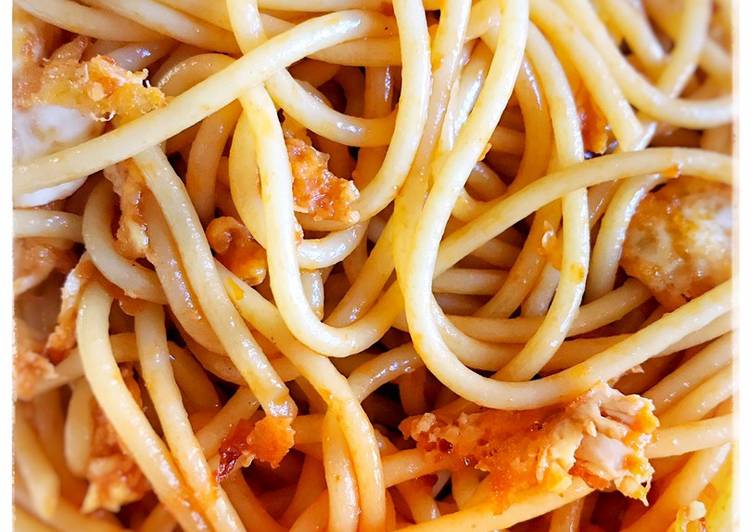 義麵系列-番茄蛋燒義大利麵🍝