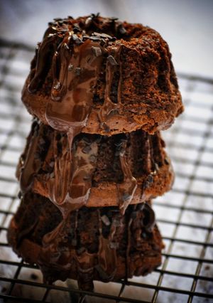 Une photo de Mini moelleux au chocolat