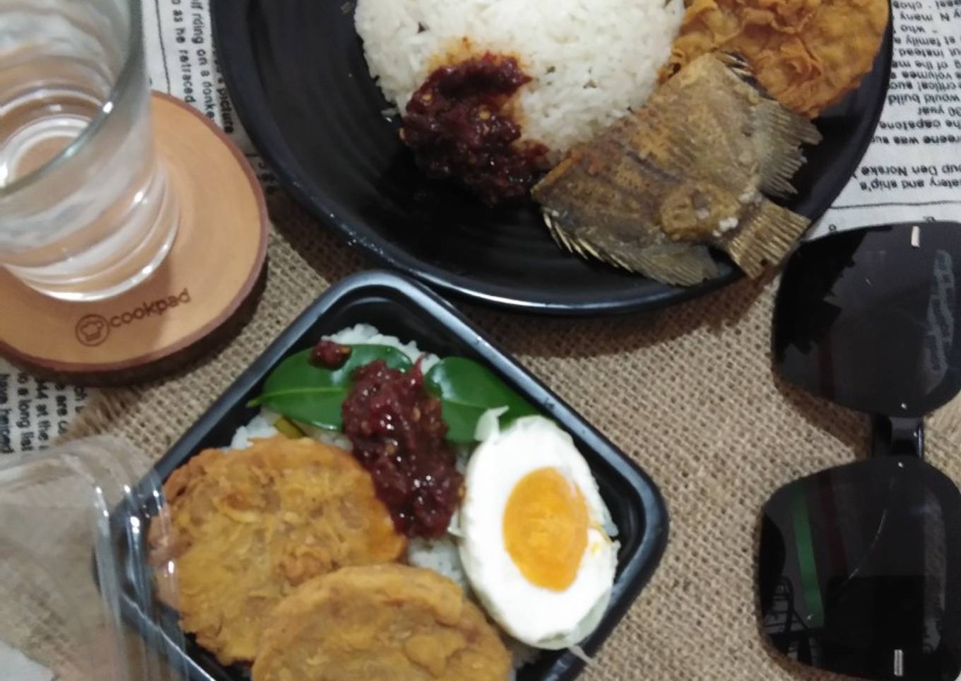 Nasi Daun Jeruk Tanpa Santan (Magicom)