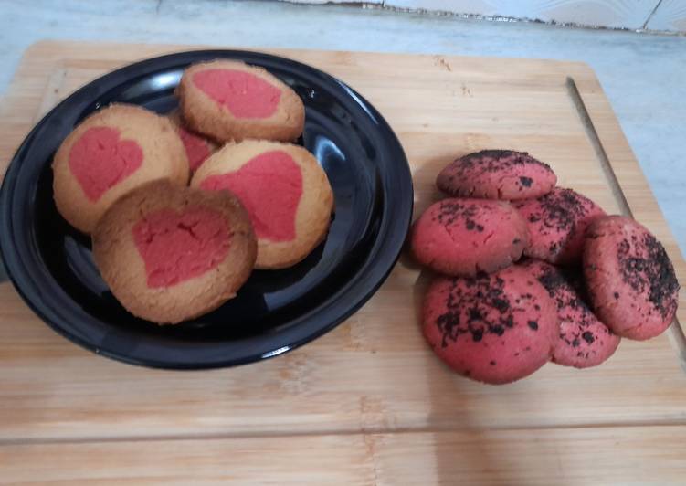 Recipe: Perfect Vanilla heart cookies❤