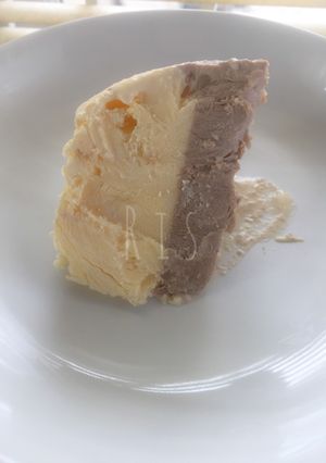 Foto resep Es krim keto 2 layer