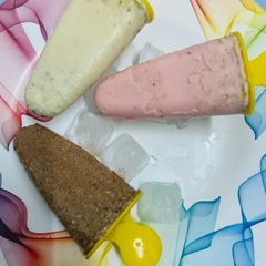A picture of Flavourful Malai kulfi.