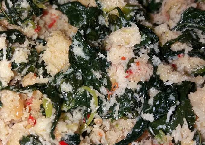 Resep: Urap daun singkong simple Bahan Sederhana