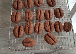 Biscoitos Amanteigados de Cafe