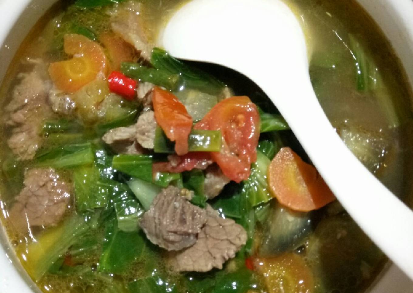 20. Sour vegetable meat