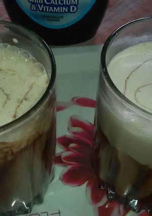 A picture of Chocolate shake.