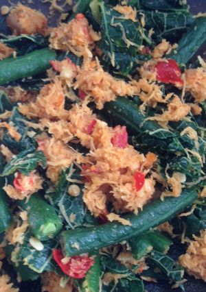 Foto resep Urap/pelu kukus ga cepet basi ala magic com