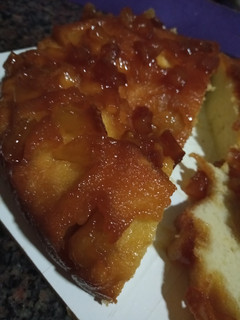 Una foto de Torta invertida de Manzana