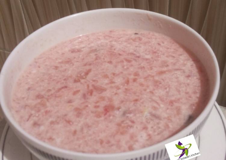 Recipe of Ultimate Watermelon smoothie