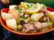 A picture of bone broth stew