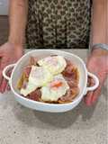 SPANISH TAPA 4 INGREDIENTS - Huevos Rotos con Jamón | Potatoes with Eggs and Spanish Ham