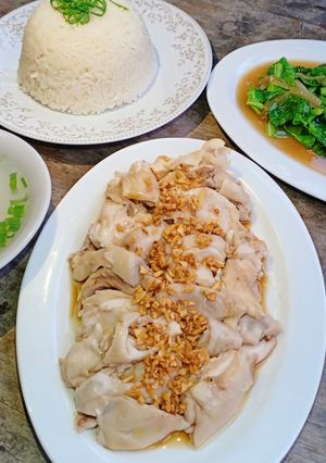 Foto resep Ayam Hainan dan Nasi Hainan