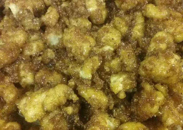 Recipe of Ultimate Orange honey panko chicken