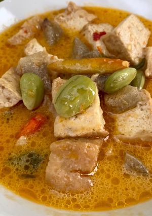 Foto resep Santan kikil tahu