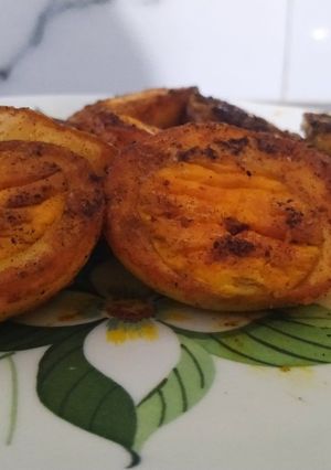 A picture of Masala egg.