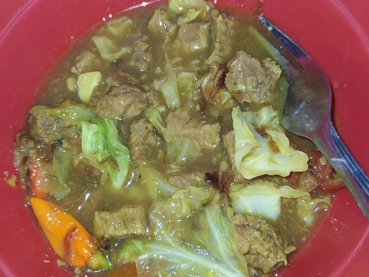 Langkah Mudah untuk Membuat Resep Tongseng sapi, cabe utuh yang Enak