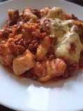 Gnocchis a la bolognesa