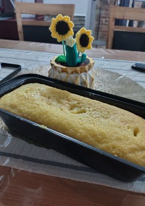 Una foto de 🍋El budín de limón 🍋